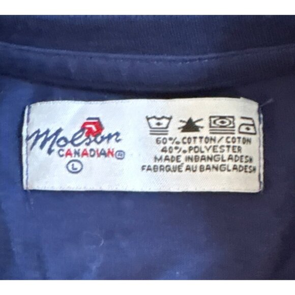 Edmonton Oilers T-Shirt Paul Coffey Stanley Cup Mens Large Molson Canadian NHL - Picture 4 of 6